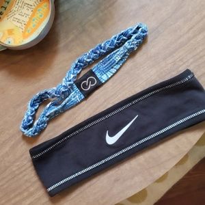 Nike dri fit workout headband and extra